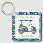 Porte-clés Golf Print Golf Cart (Recto)