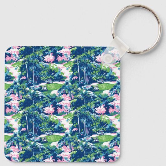 Porte-clés Golf Print Golf Cart (Dos)