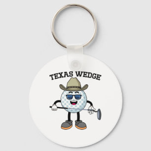 Porte-clés Golf Putter Texas Wedge Golf Club Texas Cowboy Cou