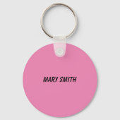 Porte-clés Golf rose thème pour femme Golfer Party (Verso)