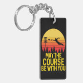 Porte-clés Golf sur disque avec vous (Devant gauche)