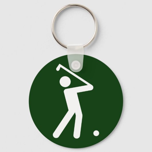 Porte-clés Golf Symbol Keychain (Recto)