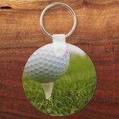 Porte-clés Golf Tee Design Porte - clé (Recto)