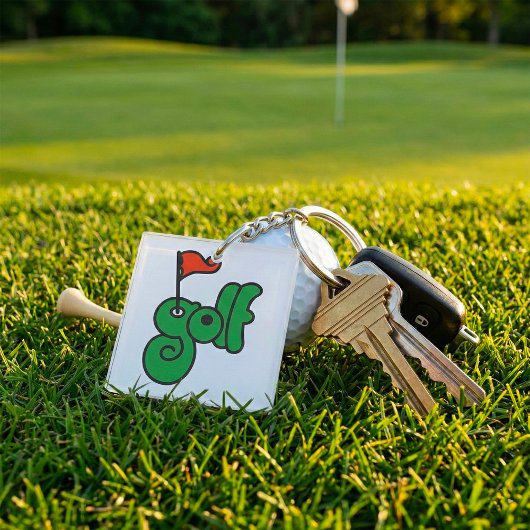 Porte-clés Golf Wang Vert vibrant et Rouge