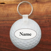 Porte-clés Golf with your name on it (Recto)