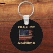 Porte-clés Golfe Des Etats-Unis Est Depuis 2025 Drapeau Améri (Recto)