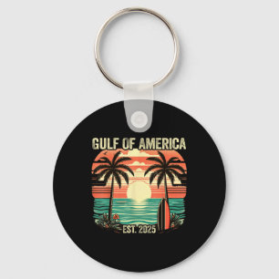 Porte-clés Golfe des États-Unis Plage Vintage Amériques Golfe