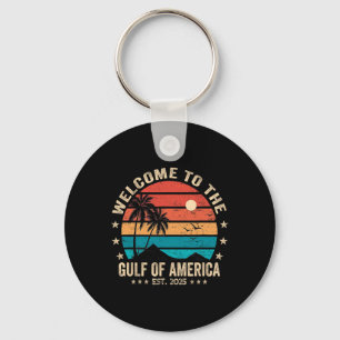 Porte-clés Golfe Des Usa Amérique Est 2025 Amérique Vintage R
