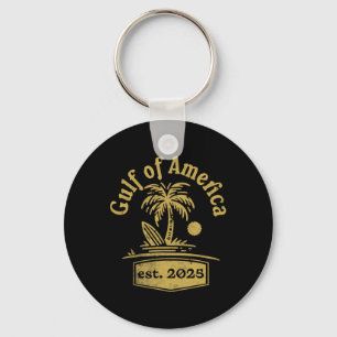 Porte-clés Golfe Des Usa Amérique Est 2025 Retro Golfe Des Us