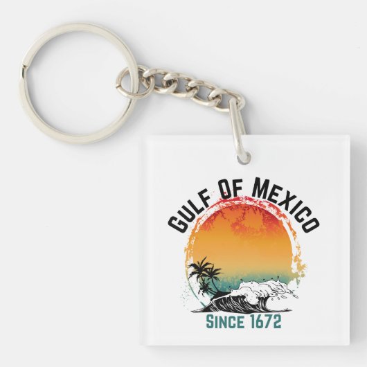 Porte-clés Golfe du Mexique (Devant)