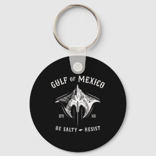 Porte-clés Golfe Du Mexique Être Salé Et Résiste Tribyl Manta