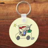 Porte-clés Golfeur en Golf (Recto)