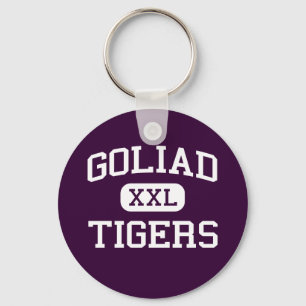 Porte-clés Goliad - Tigers - Lycée - Goliad Texas
