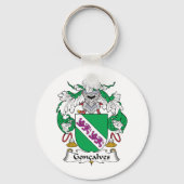 Porte-clés Goncalves Family Crest (Recto)