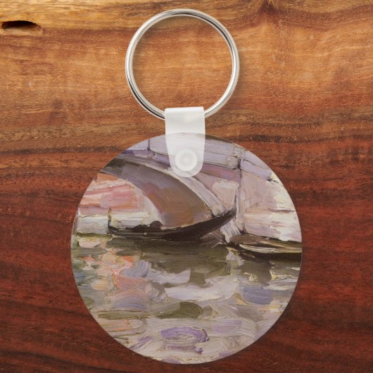 Porte-clés Gondolas de John Singer Sargent, Impressionnisme A (Verso)