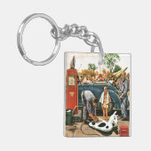 Porte-clés Gonflage du jouet de plage (Devant gauche)