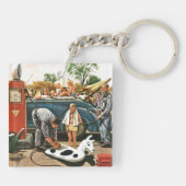 Porte-clés Gonflage du jouet de plage (Dos)