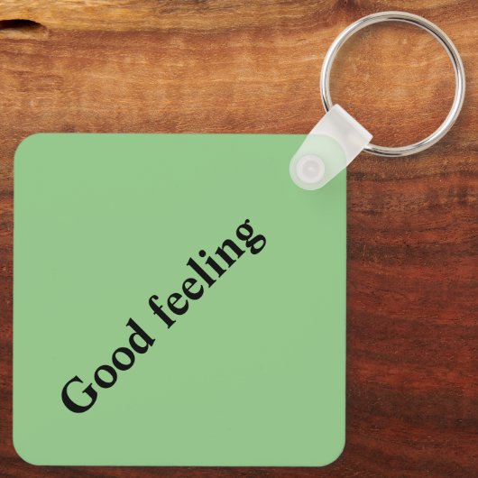 Porte-clés Good feeling (Verso)