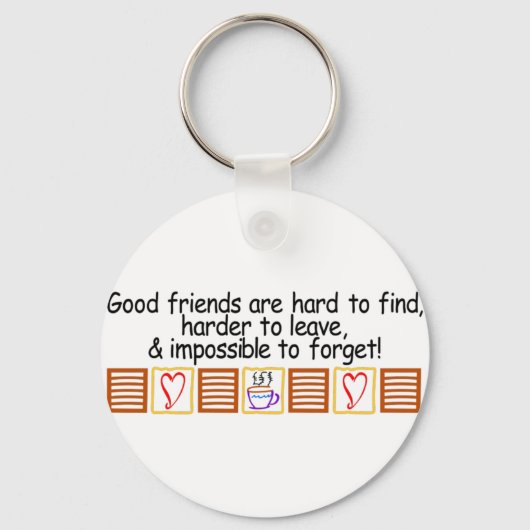 Porte-clés Good Friends (Recto)