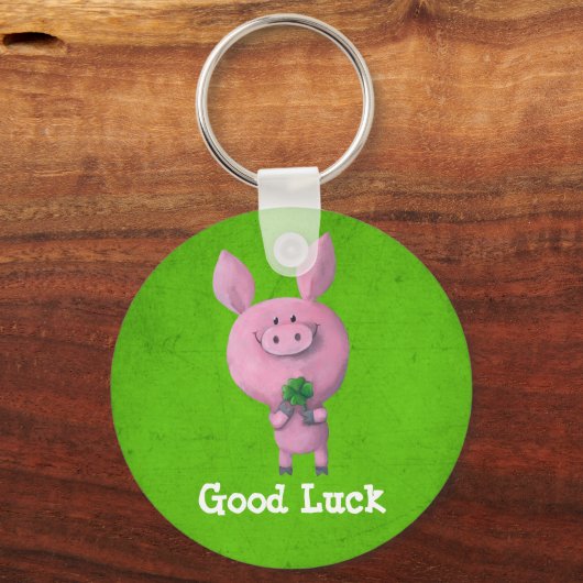 Porte-clés Good Luck Pig (Recto)