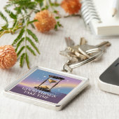 Porte-clés Good Things Take Time (Côté)