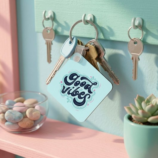 Porte-clés Good Vibes