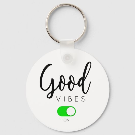 Porte-clés Good vibes on (Recto)