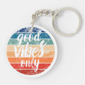 Porte-clés Good Vibes Only (Dos)