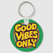 Porte-clés Good Vibes uniquement (Recto)