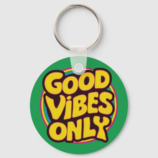 Porte-clés Good Vibes uniquement (Recto)