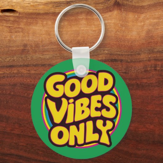 Porte-clés Good Vibes uniquement (Verso)