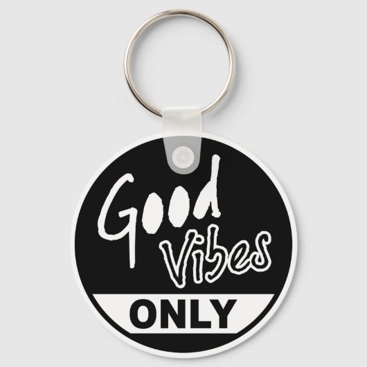 Porte-clés Good Vibes uniquement (Recto)