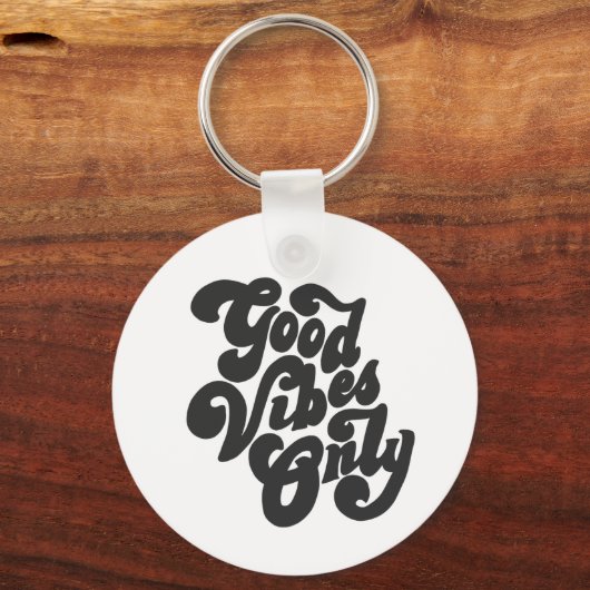 Porte-clés Good Vibes uniquement (Recto)