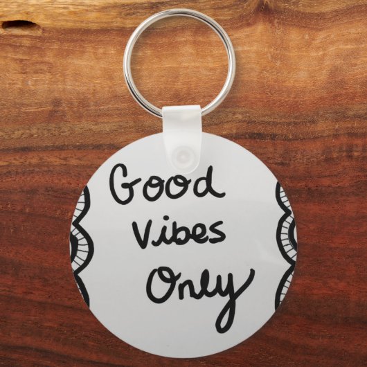 Porte-clés Good Vibes uniquement (Recto)