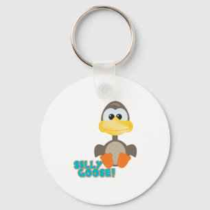 Porte-clés Goofkins mignon oie