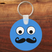 Porte-clés Googly Eyes avec Porte - clé Moustache (Recto)