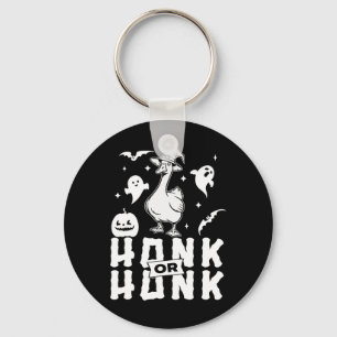 Porte-clés Goose Halloween Conception De Sorcière Éffrayante