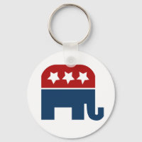 GOP éléphant Logo design républicain