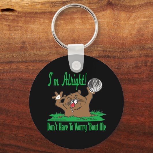 Porte-clés Gopher et Golfball (Recto)