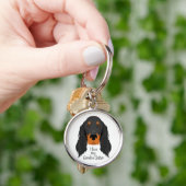 Porte-clés Gordon Setter (main)