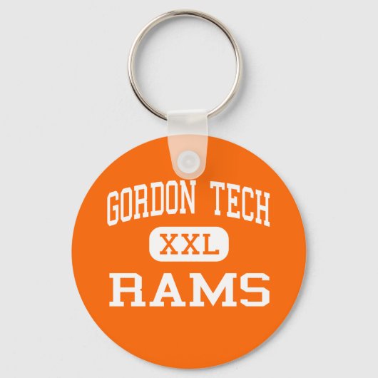 Porte-clés Gordon Tech - Rams - High - Chicago Illinois (Recto)