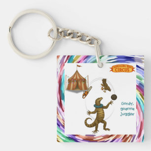 Porte-clés Gordy, jongleur de goannas