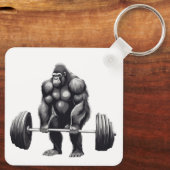 Porte-clés Gorila Deadlift (Verso)