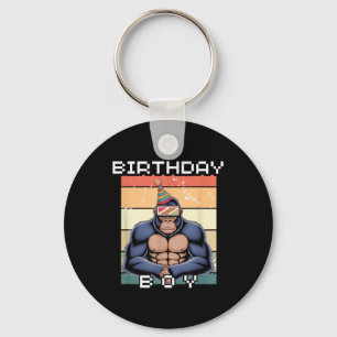 Porte-clés Gorilla Anniversaire Décorations Singe Balise Vr G