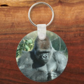 Porte-clés Gorilla Argent Back (Recto)