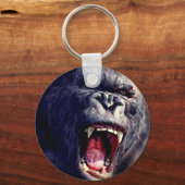 Porte-clés Gorilla hurle (Recto)