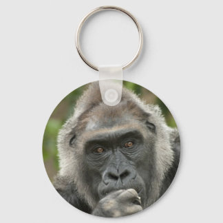Porte-clés Gorilla réfléchie