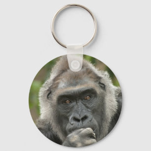 Porte-clés Gorille réfléchi