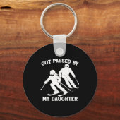 Porte-clés Got Ped By My Daughter Funny Skiing Dad Ski Trip  (Recto)