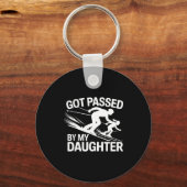 Porte-clés Got Ped By My Daughter Ski (Recto)